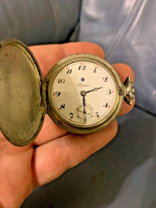 Antique G.  Glauser Pocket Watch Swiss Made 15 Jewels -