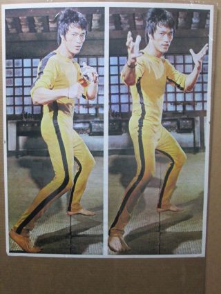 Bruce Lee Vintage Poster Enter The Dragon Karate Martial Arts In G2995