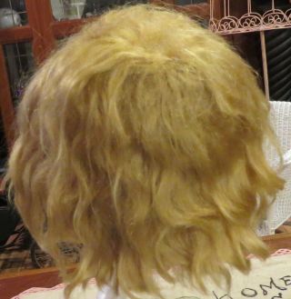 13 Antique 12 " Mohair Wig For Antique,  Early & Vintage Dolls
