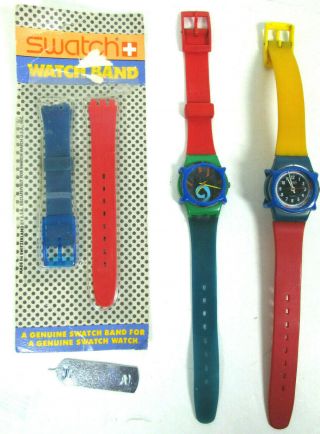 Swatch Watch Vintage 1980 