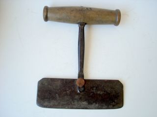 Antique Food Chopper.  With Square Blade