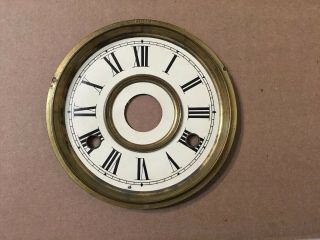 Antique Haven Parlor Shelf Kitchen Or Gingerbread Clock Dial 1879 Patent