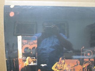 Allman Brothers band Vintage Poster rock band 1973 Inv 2691 3