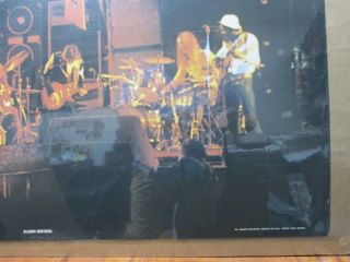 Allman Brothers band Vintage Poster rock band 1973 Inv 2691 5