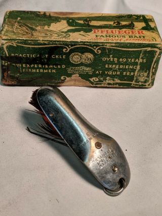Vintage Pflueger Famous Bait Lure 3 4