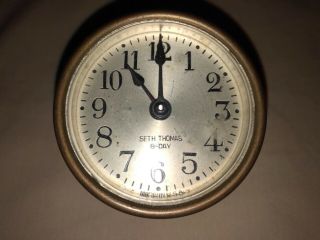 TWO (2) 1920s Travel/Auto/Car Clock - Parts/Repair/Restore/ANTIQUE - 2