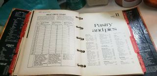 Vintage 1976 Better Homes And Gardens Cook Book Ring Binder First Printing 3
