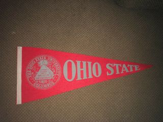 Ohio State Buckeye Pennant 1950 