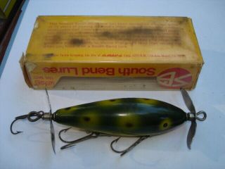 South Bend Nip - I - Diddee Lure in the Box Frog Spot Color 2