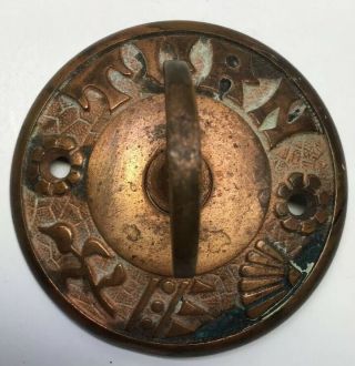 Antique Doorbell Door Bell 2 Brass Bronze Door Bell Turn Twist Key