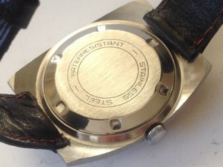 Vintage 1970s Aristo Automatic Men ' s Wrist Watch Well 8