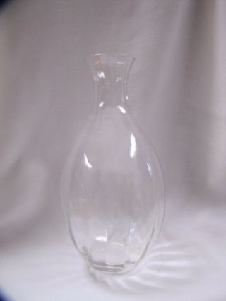 Carnival Glass Vase Iridescent Bulb Shaped Antique Delicate