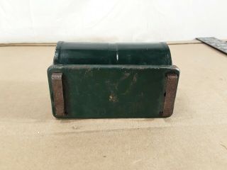 Vintage BOB - BET Tin Belt Bait Box for Handy Fishing Worms Millwaukee Wisconsin 4