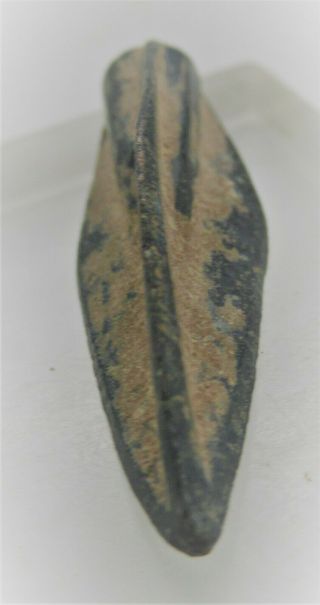 Circa 500 - 400bce Ancient Persian Tri - Lobed Arrowhead Authentic Battle Relic