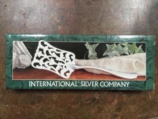 International Silver Company Silver Plated Server 10 7/8 " Length -