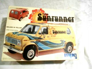 Mpc Ford Sunrunner Plastic Model Kit - Box/unbuilt/complete/decal & Inst