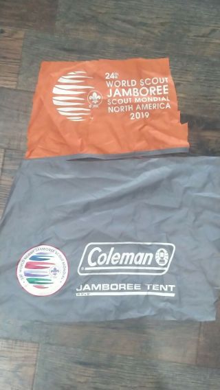 2019 World Scout Jamboree (wsj) Tent Rain Fly Cutting