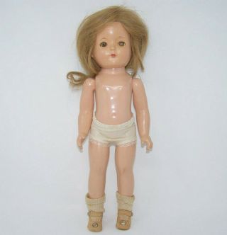 Vintage 1930 ' s Effanbee Composition Patsy Doll Marked 