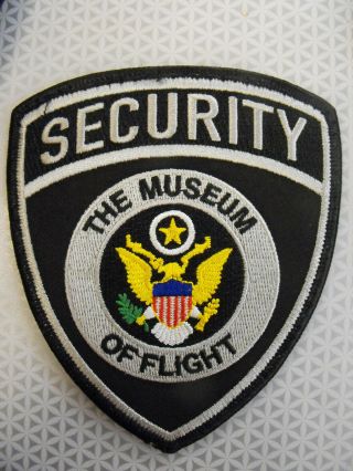 The Museum Of Flight Security Patch Boeing Seattle Police Safety