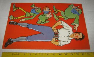 1939 Paramount Pictures GULLIVER ' S TRAVELS Paper Dolls Book Uncut 5