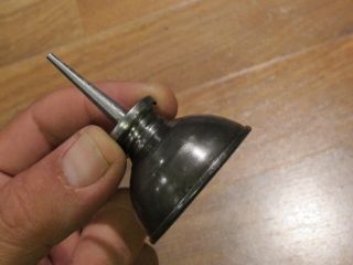 Small/tin/mini Old/vtg Oiler/oil Can Antique/rare Sewing Machin/machinist Tool