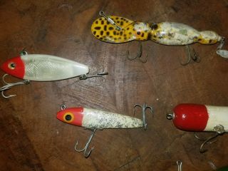 Vintage Group of 5 Fishing Lures 2 4