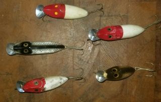 Vintage Group Of 5 Fishing Lures 1
