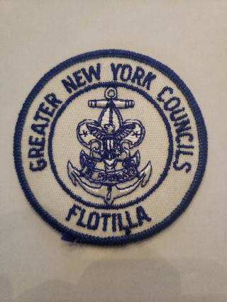 Greater York Councils - Sea Scout Flotilla Patch - 1960s -