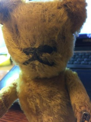 Antique Gold Mohair Teddy Bear Fully Jointed 10 