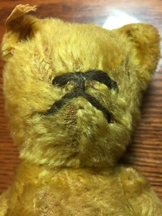 Antique Gold Mohair Teddy Bear Fully Jointed 10 
