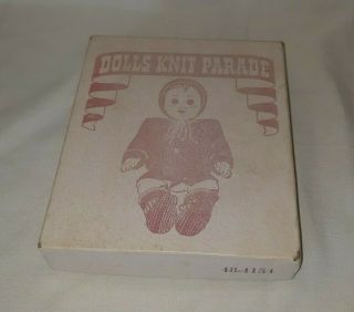 VINTAGE DOLLS KNIT PARADE KNIT CLOTHING TINY TEARS DY - DEE BABY W/ ORIG.  BOX 2