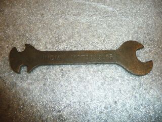 Antique Motorcycle Wrench Indian Hendee Hedstrom Vintage Tool
