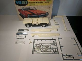 Palmer Plastics 1967 Pontiac Bonneville Convertible Model Car Kit Builder