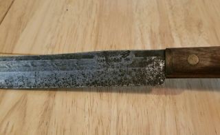 RARE ANTIQUE ROBESON HAMMERED USA With Anvil Logo Kitchen Knife Full Tang 13 