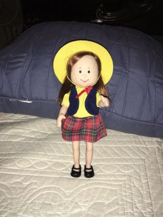 Vintage Madeline & Friends - Chloe Poseable Doll By Eden From 1998