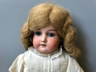 Antique Germany Armand Marseille Bisque & Leather Body Doll 370 AM - 3 - DEP 25 