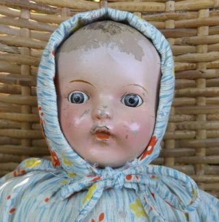 Vintage Ideal Composition Doll Cloth Body 17 "