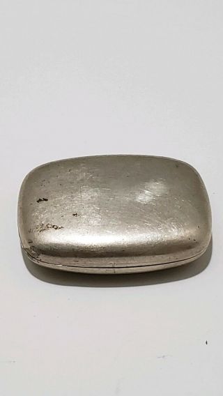 Vintage Sterling Silver 925 Pill Box