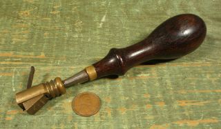 Antique Vintage Gomph Leather Tool Cutter Pat.  May 5 1868