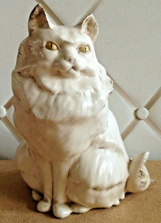 Vintage Freeman Mcfarlin Persian Cat - Classic Antique Finish By Artist Anthony