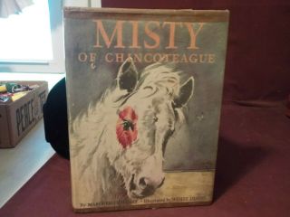 Antique 1958 Misty Of Chincoteague By Marguerite Henery Ill By W.  Dennis