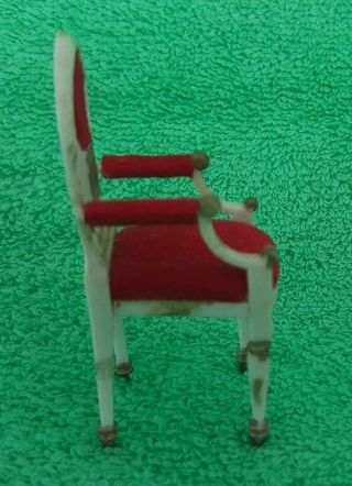 Vintage Doll House Petite Princess Ideal Dining Room Chair Furniture Toy 5