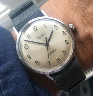 Oriosa Vintage Gents Mechanical Swiss Made 17 jewels Watch 5