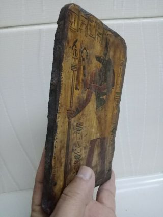 Anubis the dead and the embalming civilization of ancient Egypt.  Wood 3