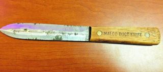 Vintage Malco Duct Dk1 Knife Made In U.  S.  A.