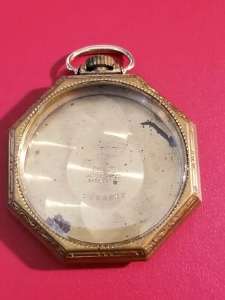 Vintage Antique Pocket Watch Case Illinois Co Spartan