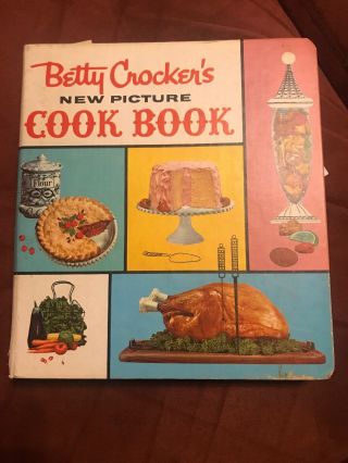1961 Betty Crocker’s Picture Cookbook 5 Ring Vintage 1st Ed 4th Printing