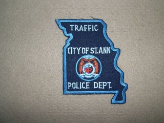Traffic City Of St.  Ann Police Dept.  Missouri