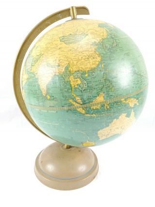 Vintage Cram’s Universal Terrestrial World Globe 12 Inch Atlas Map