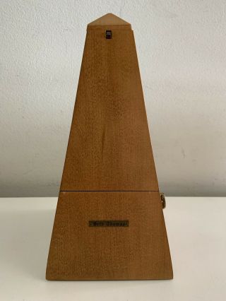 Vintage Seth Thomas Wooden Metronome E899 - 575 ISS - 2 De Maelzel 2
